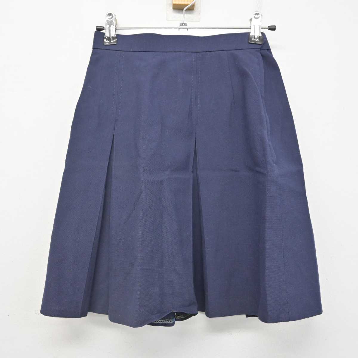 【中古】大阪府 和泉高等学校 女子制服 2点 (ニットベスト・スカート) sf076836