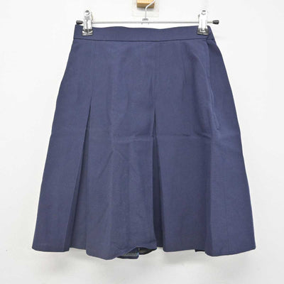 【中古】大阪府 和泉高等学校 女子制服 2点 (ニットベスト・スカート) sf076836