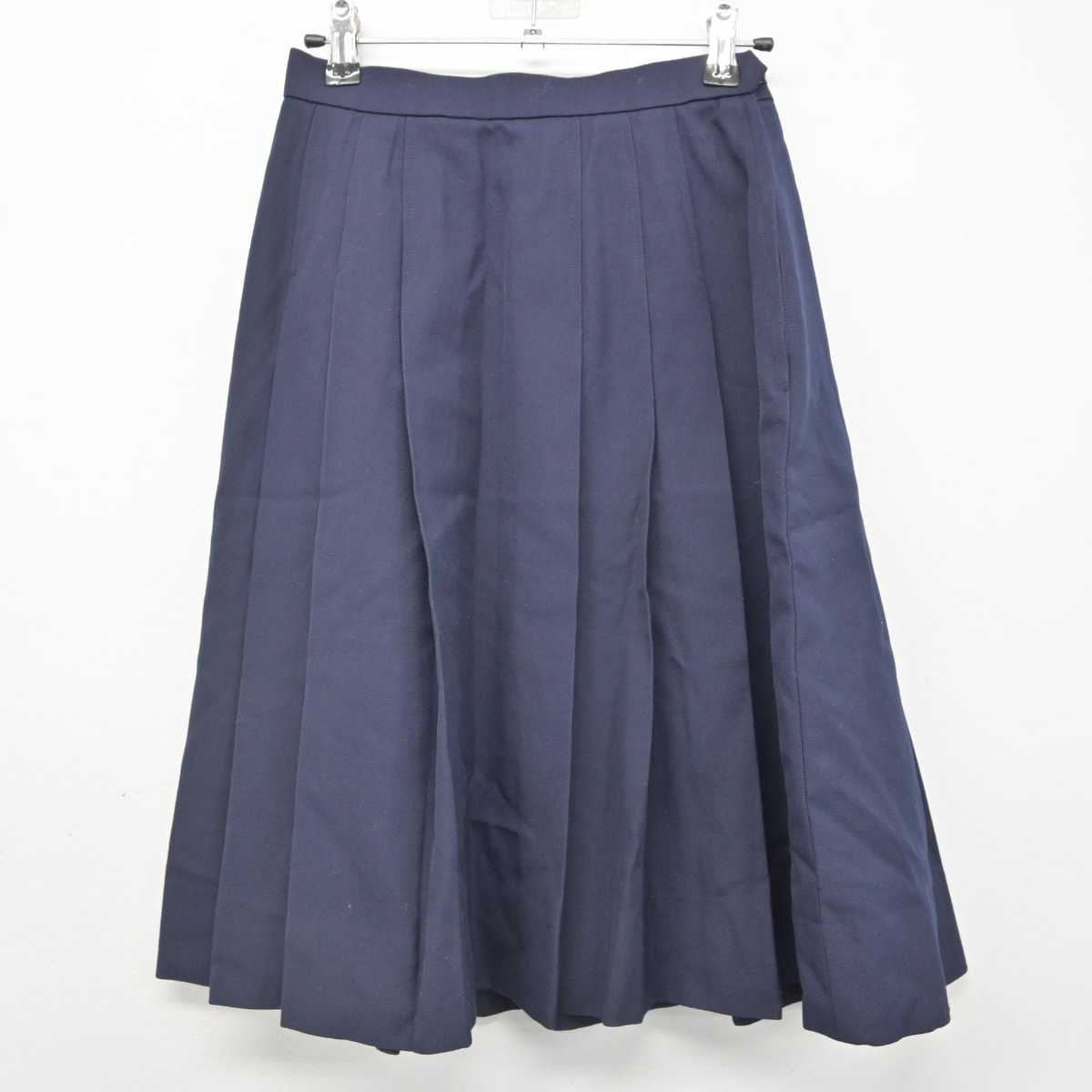 【中古】宮崎県 佐土原高等学校 女子制服 2点 (ブレザー・スカート) sf076841