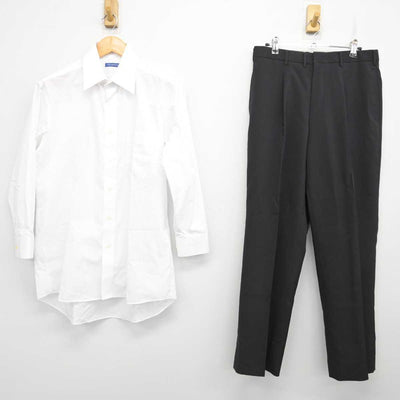 【中古】宮崎県 宮崎大宮高等学校 男子制服 2点 (シャツ・ズボン) sf076845