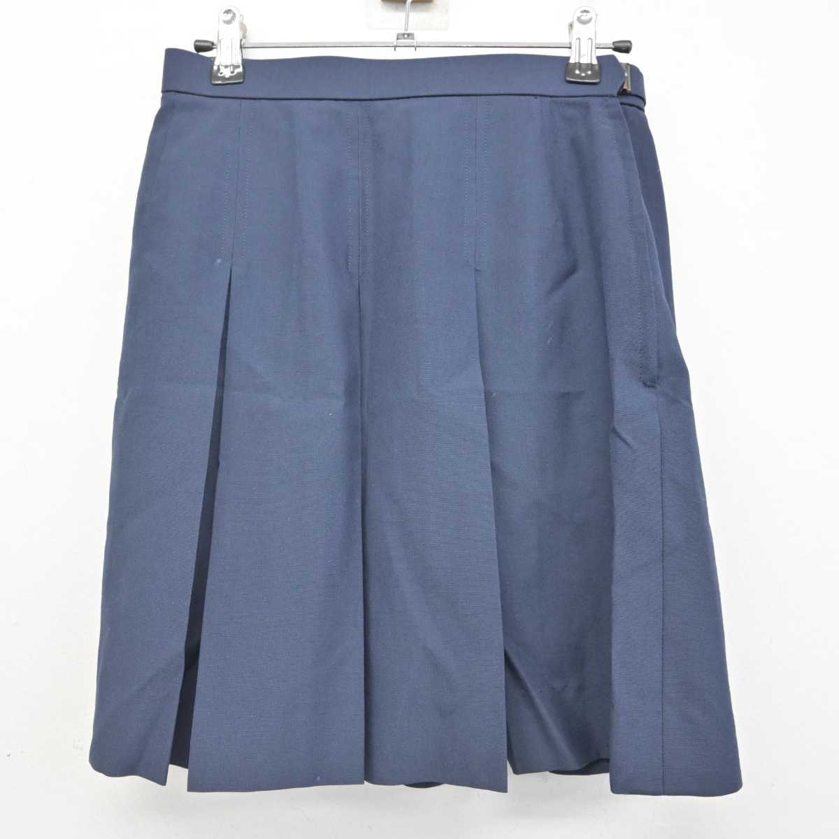 【中古】神奈川県 上溝南高等学校 女子制服 2点 (スカート) sf076848