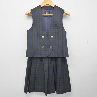 【中古】愛媛県 済美高等学校 女子制服 4点 (ブレザー・ベスト・スカート) sf076849