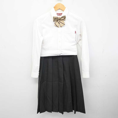 【中古】福岡県 福岡工業高等学校 女子制服 5点 (ブレザー・ベスト・シャツ・スカート) sf076856