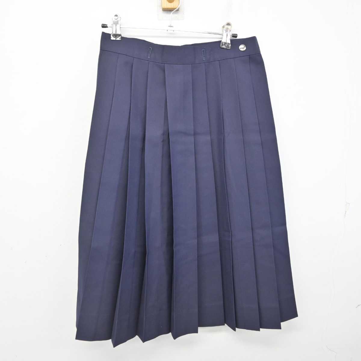 【中古】大阪府 帝塚山学院中学校高等学校 女子制服 2点 (ブレザー・スカート) sf076863