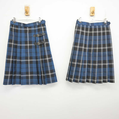 【中古】大阪府 桃山学院中学校・高等学校 女子制服 4点 (ブレザー・シャツ・スカート) sf076864