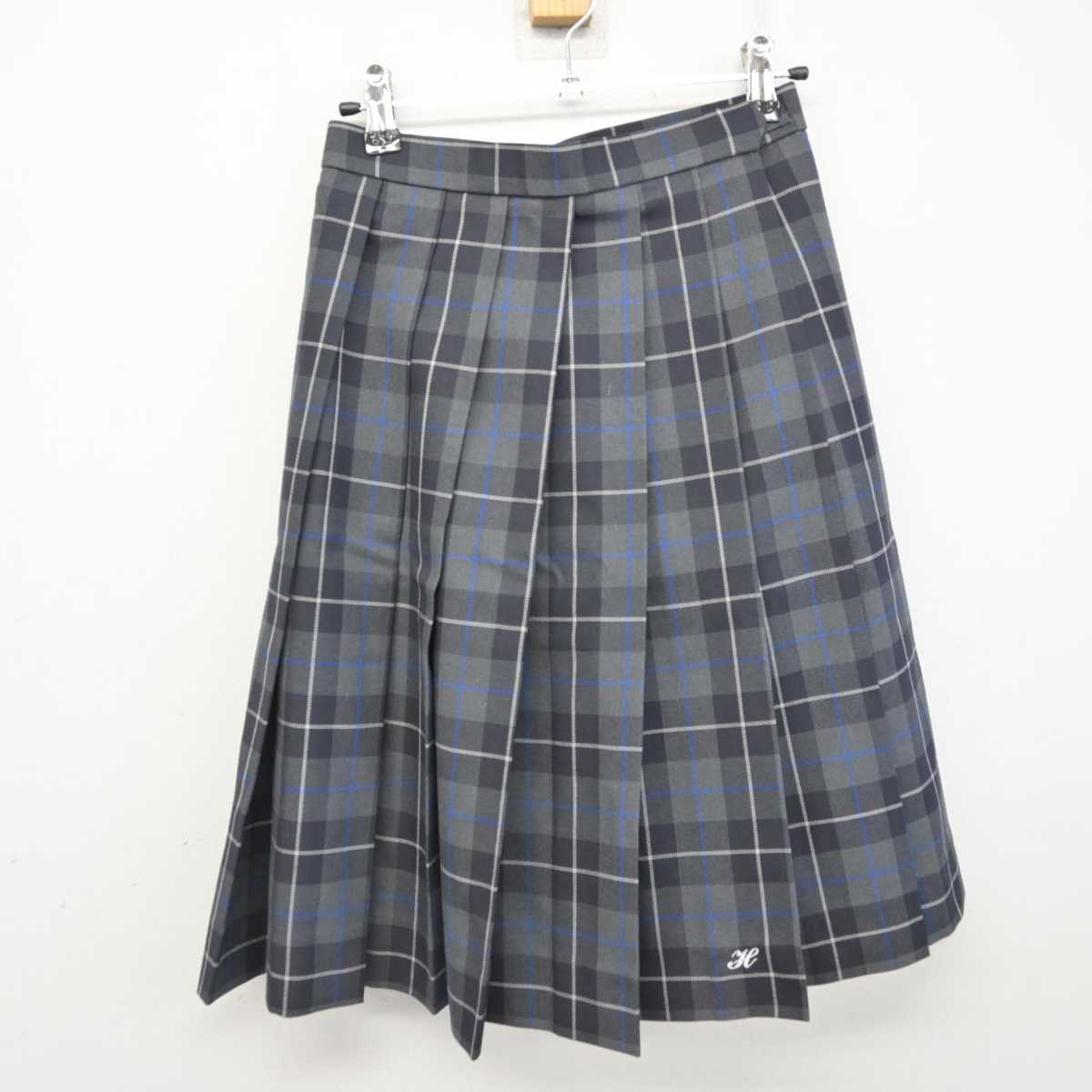 【中古】沖縄県 辺土名高等学校 女子制服 5点 (ブレザー・シャツ・スカート) sf076868