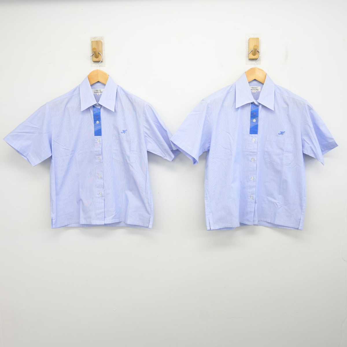 【中古】沖縄県 辺土名高等学校 女子制服 2点 (シャツ) sf076870