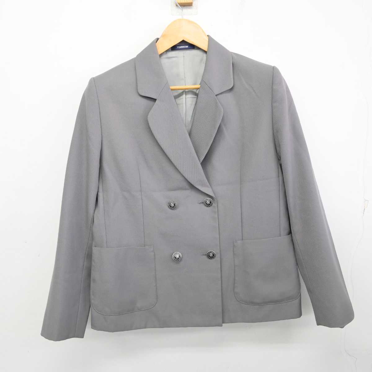 【中古】神奈川県 川和高等学校 女子制服 3点 (ブレザー・スカート) sf076909