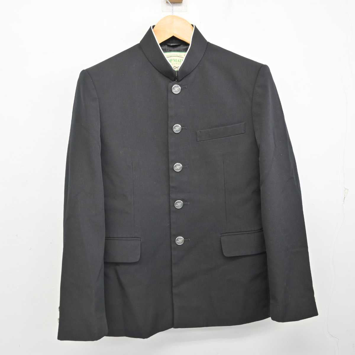 【中古】青森県 八戸市立白山台中学校 男子制服 3点 (学ラン・ズボン・ズボン) sf076928