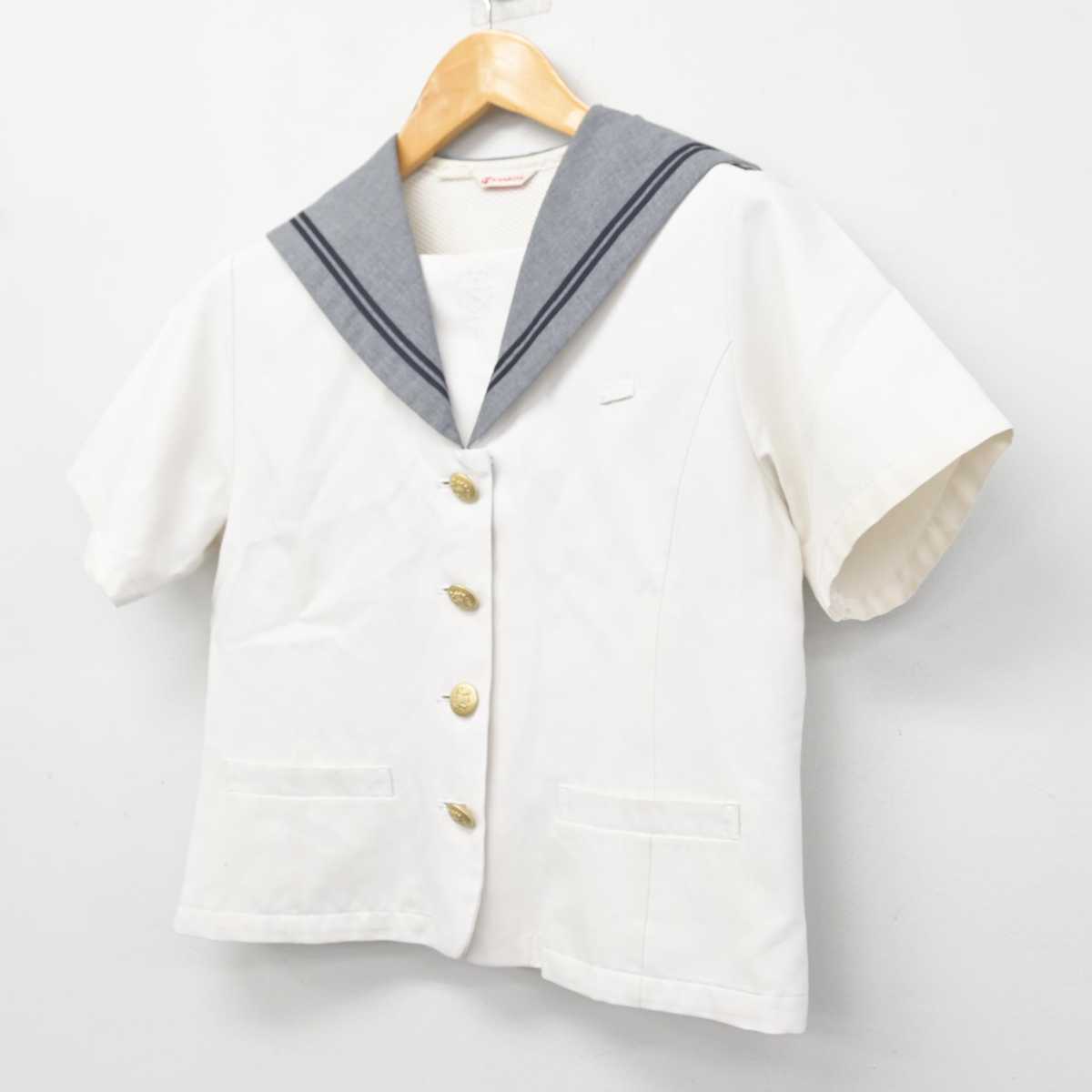 【中古】愛媛県 済美高等学校 女子制服 1点 (セーラー服) sf076934