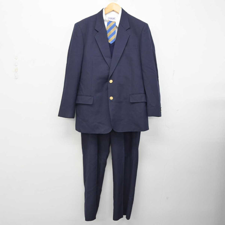 【中古】神奈川県 藤沢翔陵高等学校 男子制服 5点 (ブレザー・ニット・シャツ・ズボン) sf076935 | 中古制服通販パレイド