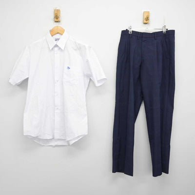 【中古】神奈川県 藤沢翔陵高等学校 男子制服 2点 (シャツ・ズボン) sf076936