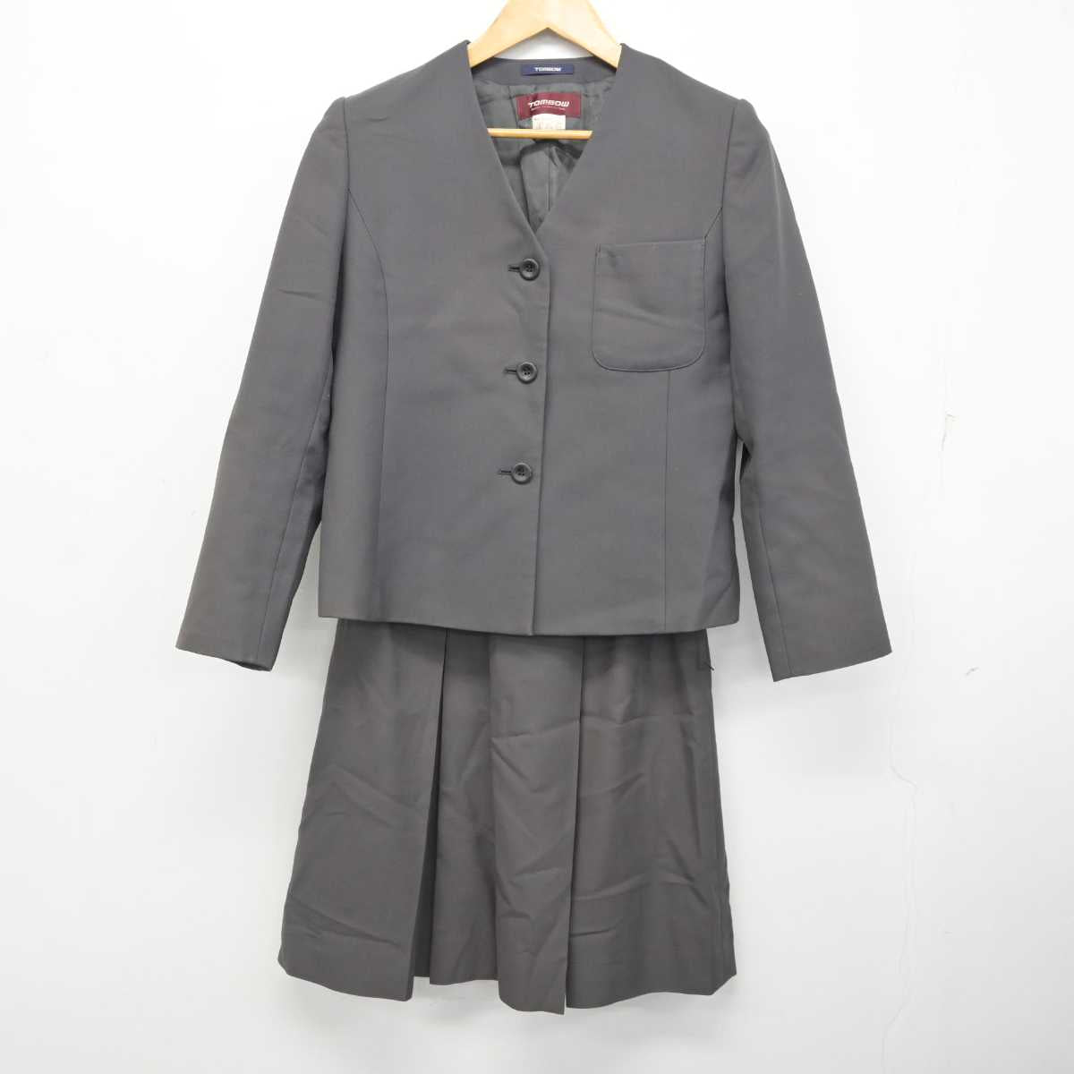 【中古】静岡県 静岡高等学校 女子制服 3点 (ブレザー・ベスト・スカート) sf076938