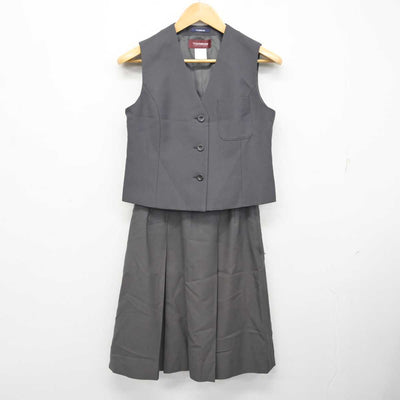 【中古】静岡県 静岡高等学校 女子制服 3点 (ブレザー・ベスト・スカート) sf076938