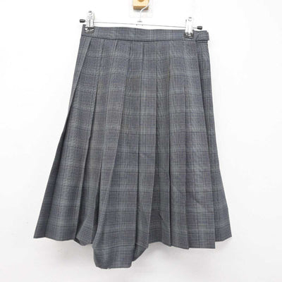 【中古】宮城県 中田中学校 女子制服 2点 (スカート) sf076944