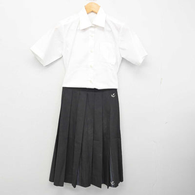 【中古】福岡県 福翔高等学校 女子制服 3点 (シャツ・シャツ・スカート) sf076948