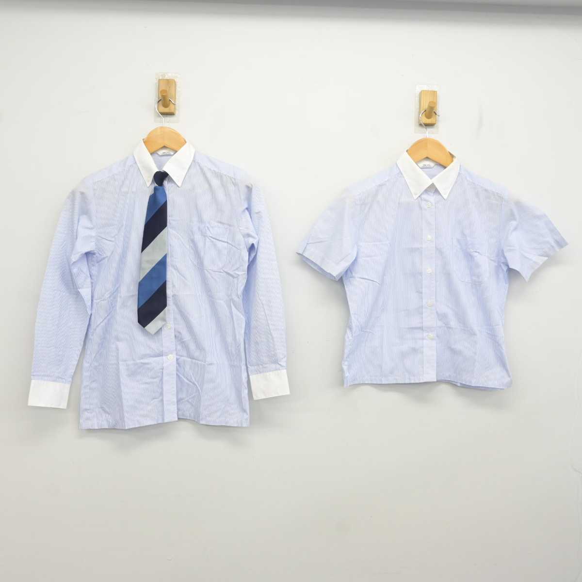 【中古】福岡県 福翔高等学校 女子制服 3点 (シャツ・シャツ) sf076951