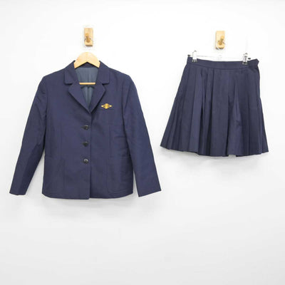 【中古】神奈川県 大正中学校 女子制服 2点 (ブレザー・スカート) sf076954