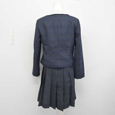 【中古】熊本県 熊本国府高等学校 女子制服 3点 (ブレザー・シャツ・ジャンパースカート) sf076961