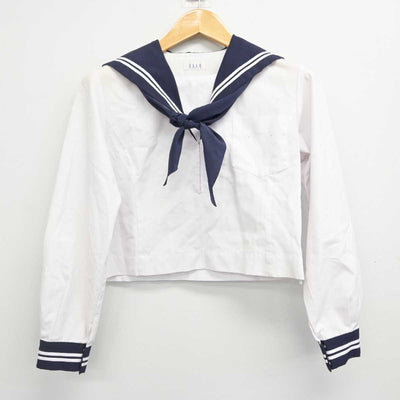 【中古】香川県 坂出高等学校 女子制服 3点 (セーラー服・スカート) sf076963