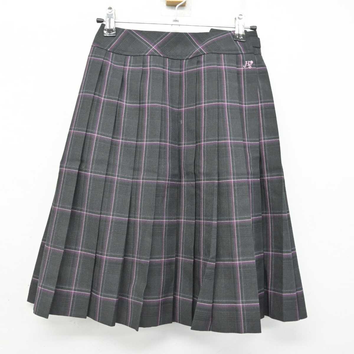 【中古】広島県 広島桜が丘高等学校 女子制服 4点 (ブレザー・セーラー服・スカート) sf076964