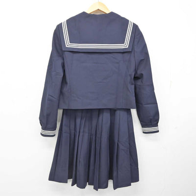 【中古】京都府 青葉中学校 女子制服 3点 (セーラー服・スカート・スカート) sf076967