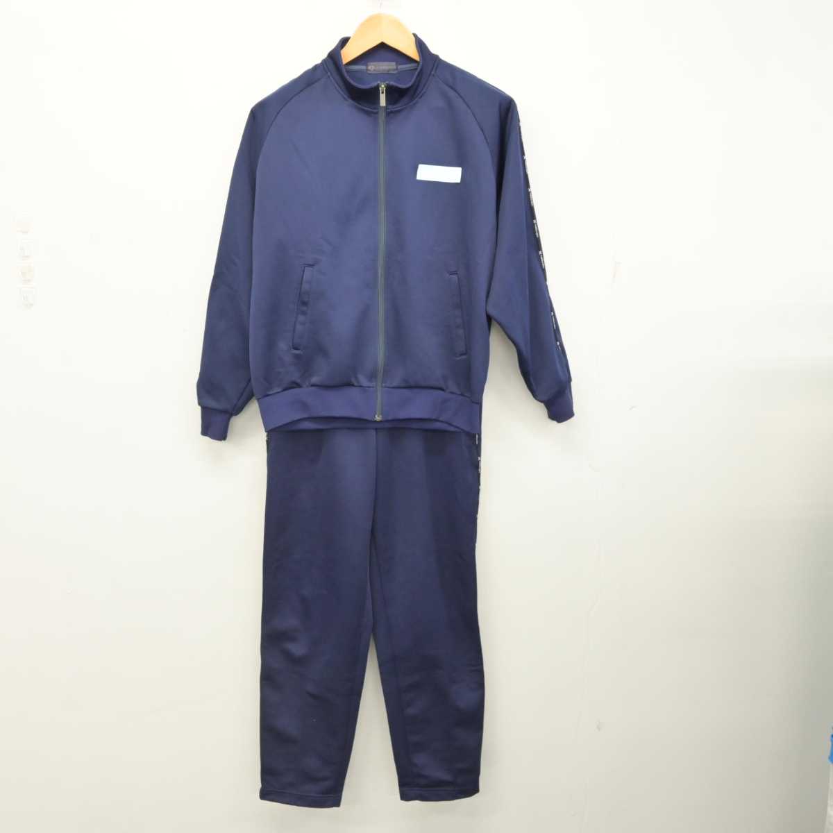 【中古】京都府 青葉中学校 女子制服 2点 (ジャージ 上・ジャージ 下) sf076968