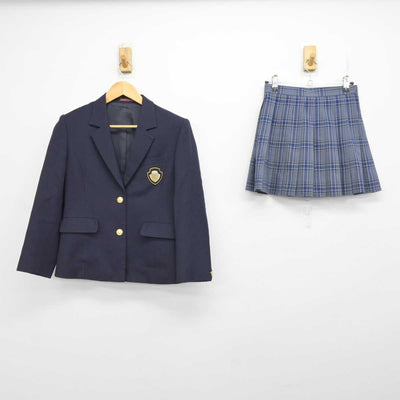 【中古】東京都 保谷高等学校 女子制服 4点 (ブレザー・スカート) sf076969