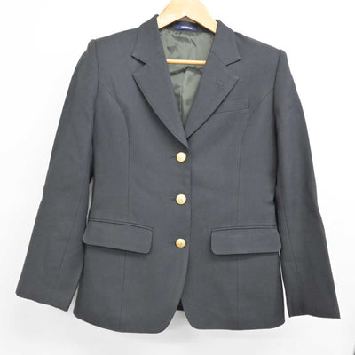 【中古】北海道 札幌旭丘高等学校 女子制服 3点 (ブレザー・スカート) sf076973