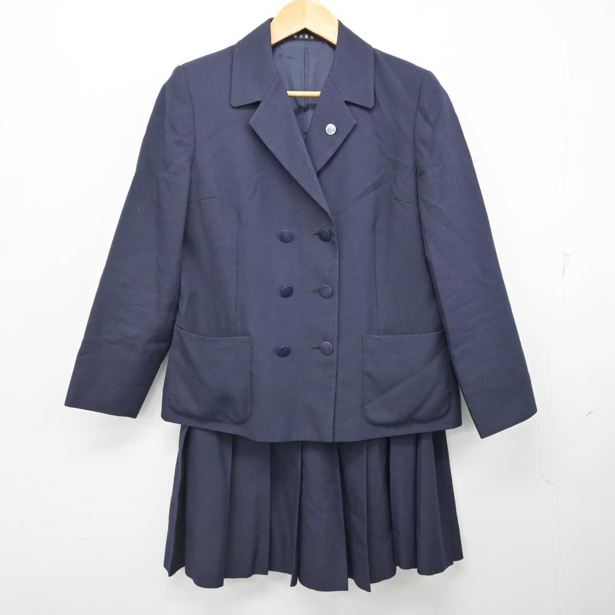 【中古】新潟県 新潟明訓中学校･高等学校/旧制服 女子制服 3点 (ブレザー・スカート) sf076975