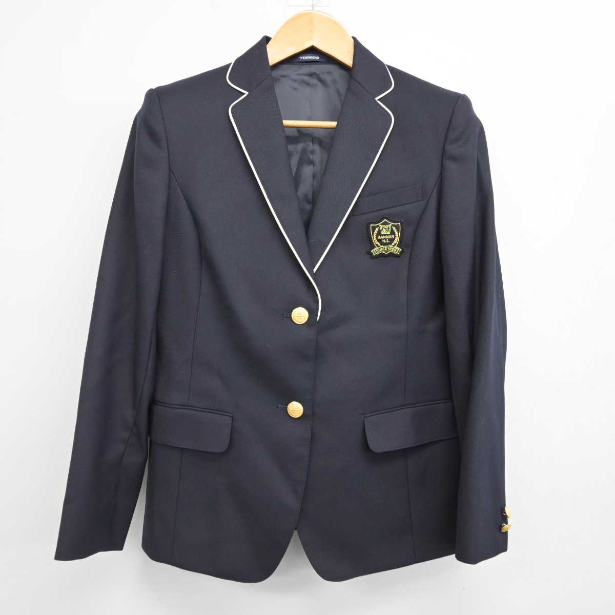 【中古】大阪府 阪南高等学校 女子制服 3点 (ブレザー・スカート) sf077000