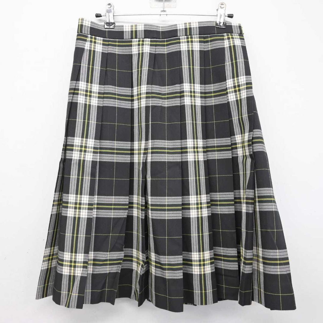 中古】鹿児島県 鹿児島城西高等学校 女子制服 6点 (ブレザー・ニット