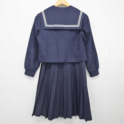 【中古】愛知県 横須賀高等学校 女子制服 4点 (セーラー服・スカート・スカート) sf077011