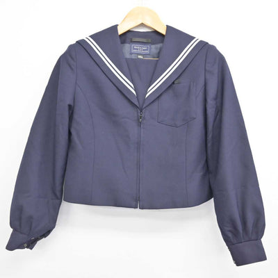 【中古】愛知県 横須賀高等学校 女子制服 2点 (セーラー服・スカート) sf077012