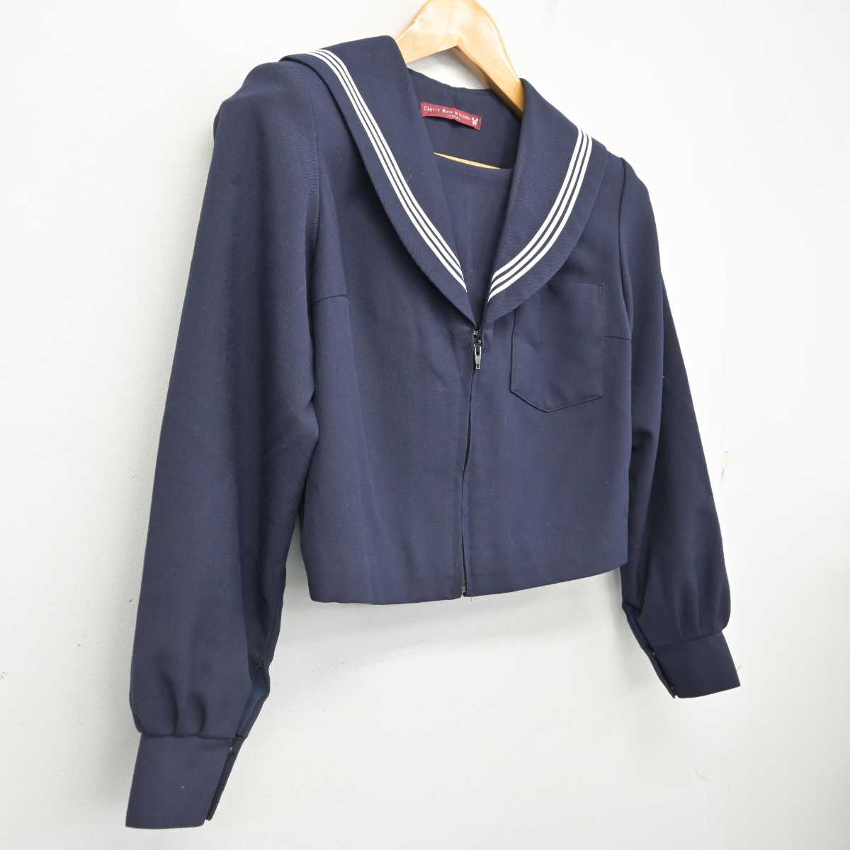 【中古】愛知県 半田中学校 女子制服 1点 (セーラー服) sf077013