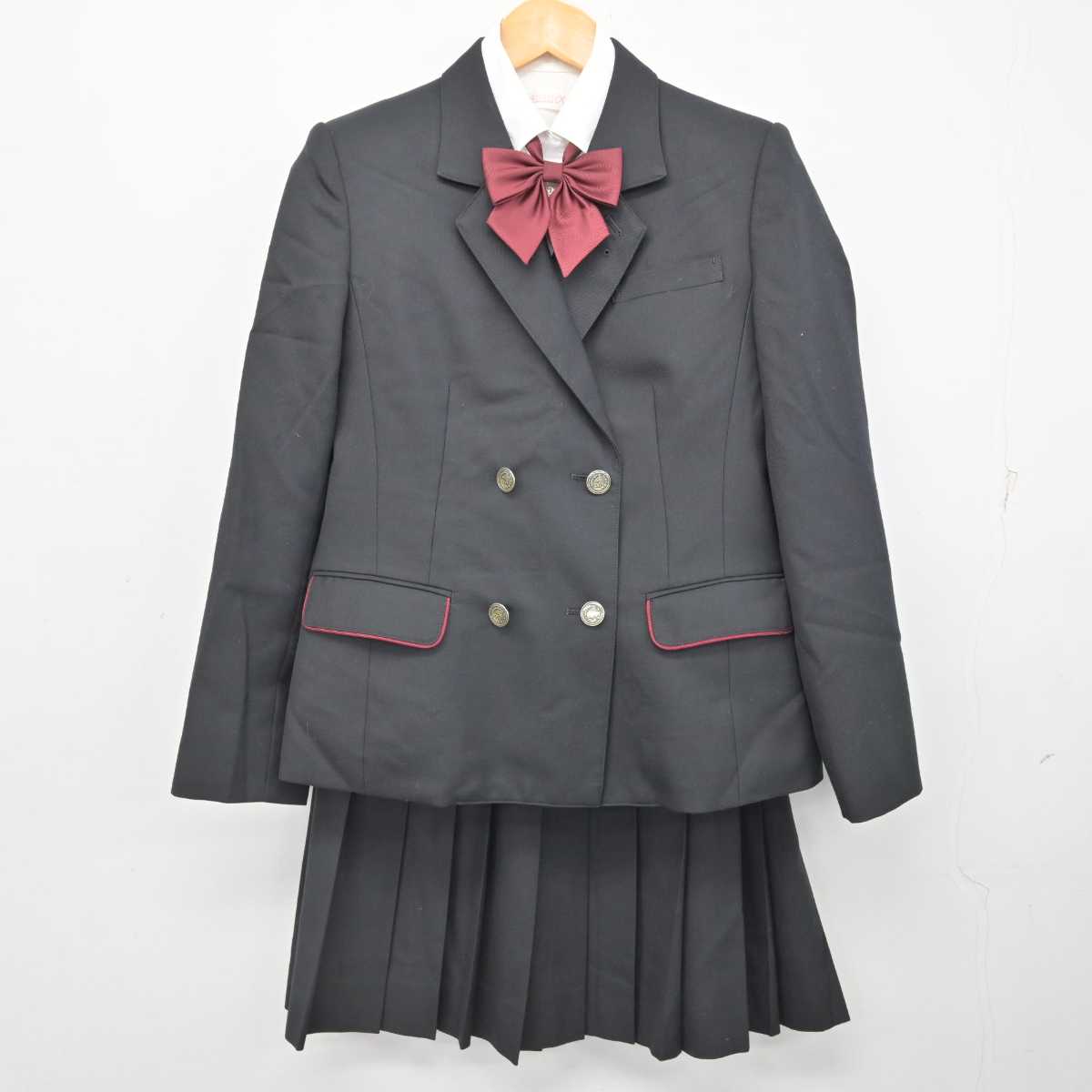 【中古】奈良県 一条高等学校 女子制服 4点 (ブレザー・シャツ・スカート) sf077016