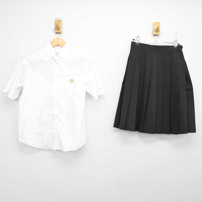 【中古】奈良県 一条高等学校 女子制服 2点 (シャツ・スカート) sf077017