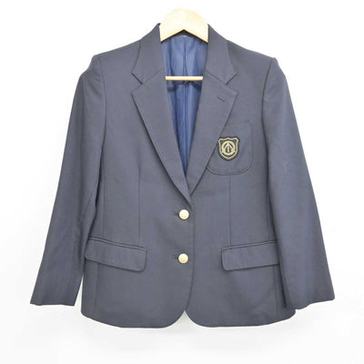 【中古】東京都 大島西中学校 女子制服 4点 (ブレザー・スカート・スカート) sf077039