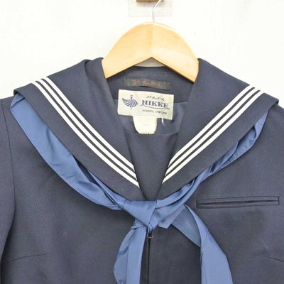 【中古】 学校名不明 女子制服 2点 (セーラー服) sf077062