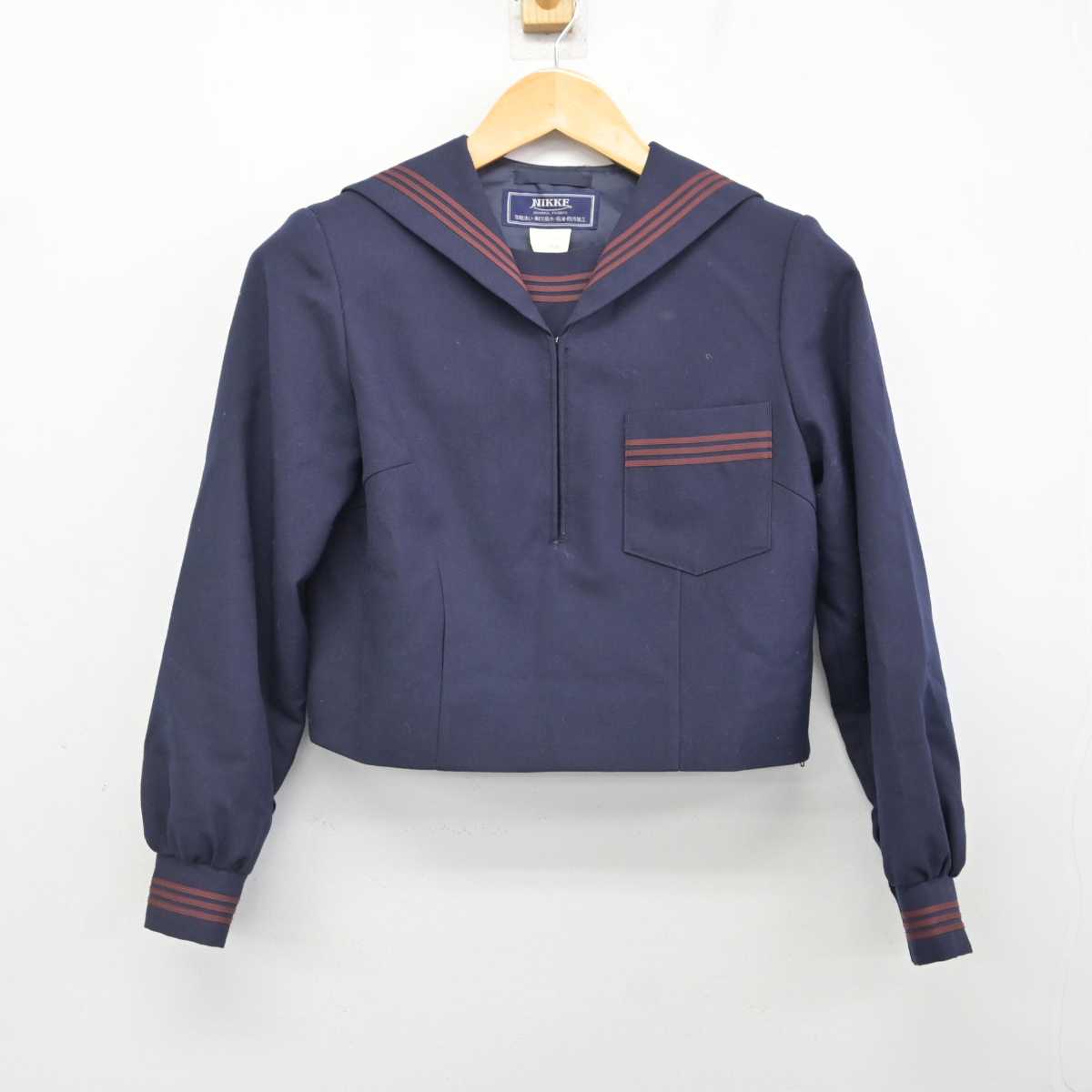 【中古】東京都 富士高等学校 女子制服 1点 (セーラー服) sf077063