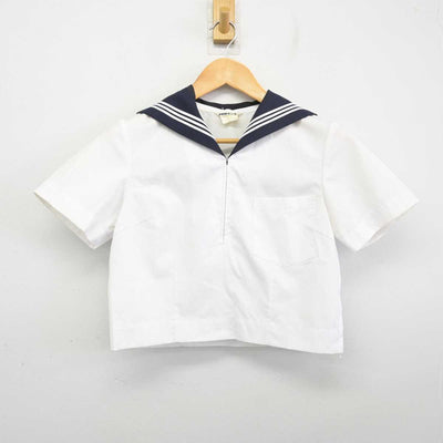 【中古】東京都 富士高等学校 女子制服 2点 (セーラー服) sf077064