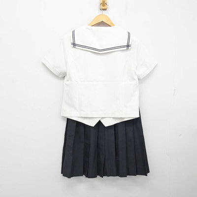 【中古】千葉県 千葉学芸高等学校 女子制服 3点 (セーラー服・スカート) sf077066