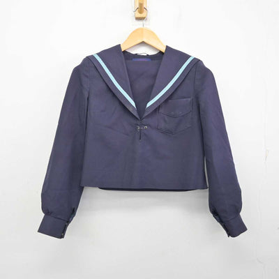 【中古】奈良県 生駒市立上中学校 女子制服 2点 (セーラー服・スカート) sf077100