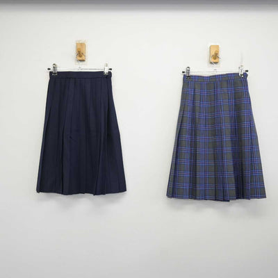 【中古】神奈川県 日本大学高等学校 女子制服 4点 (ブレザー・スカート) sf077101