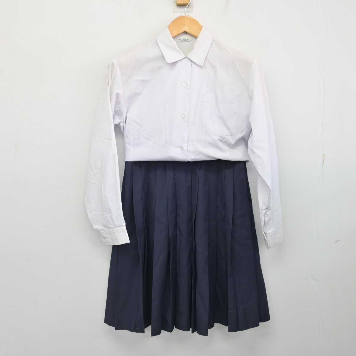 【中古】東京都 昭和高等学校 女子制服 3点 (ブレザー・シャツ・スカート) sf077103