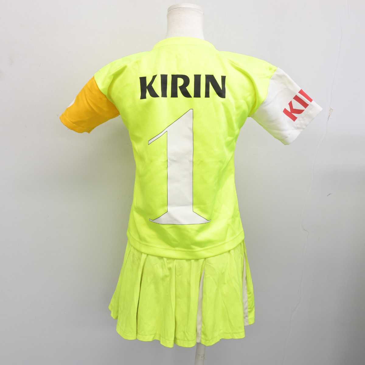 【中古】 キリン１番搾りビール売り子/ユニフォーム 女子制服 2点 (シャツ・スカート) sf077106