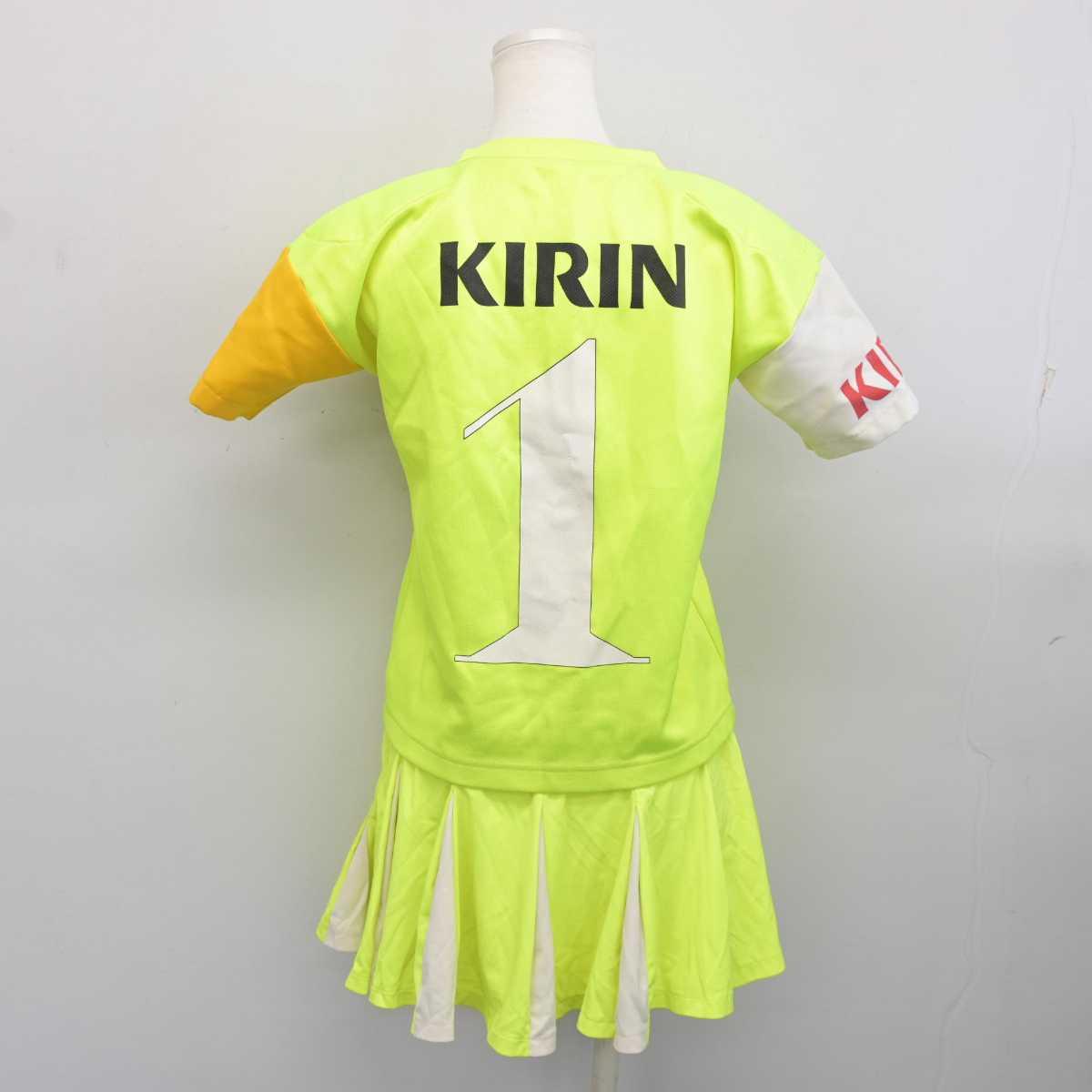 【中古】 キリン１番搾りビール売り子/ユニフォーム 女子制服 2点 (シャツ・スカート) sf077107