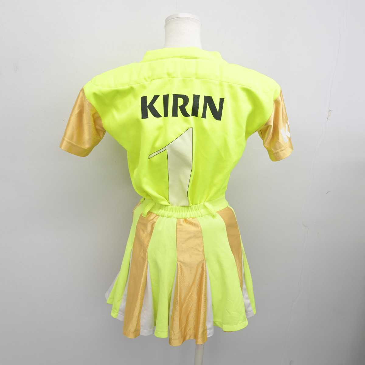 【中古】 キリン１番搾りビールPremium売り子/ユニフォーム 女子制服 2点 (シャツ・スカート) sf077108