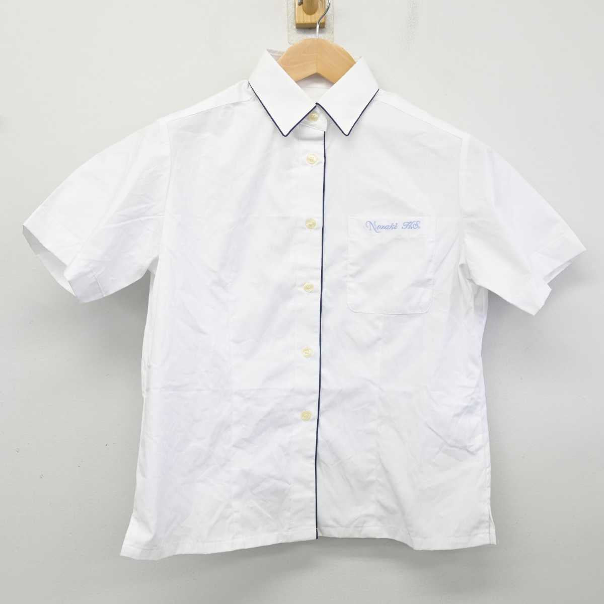 【中古】大阪府 野崎高等学校 女子制服 3点 (ブレザー・シャツ・スカート) sf077114