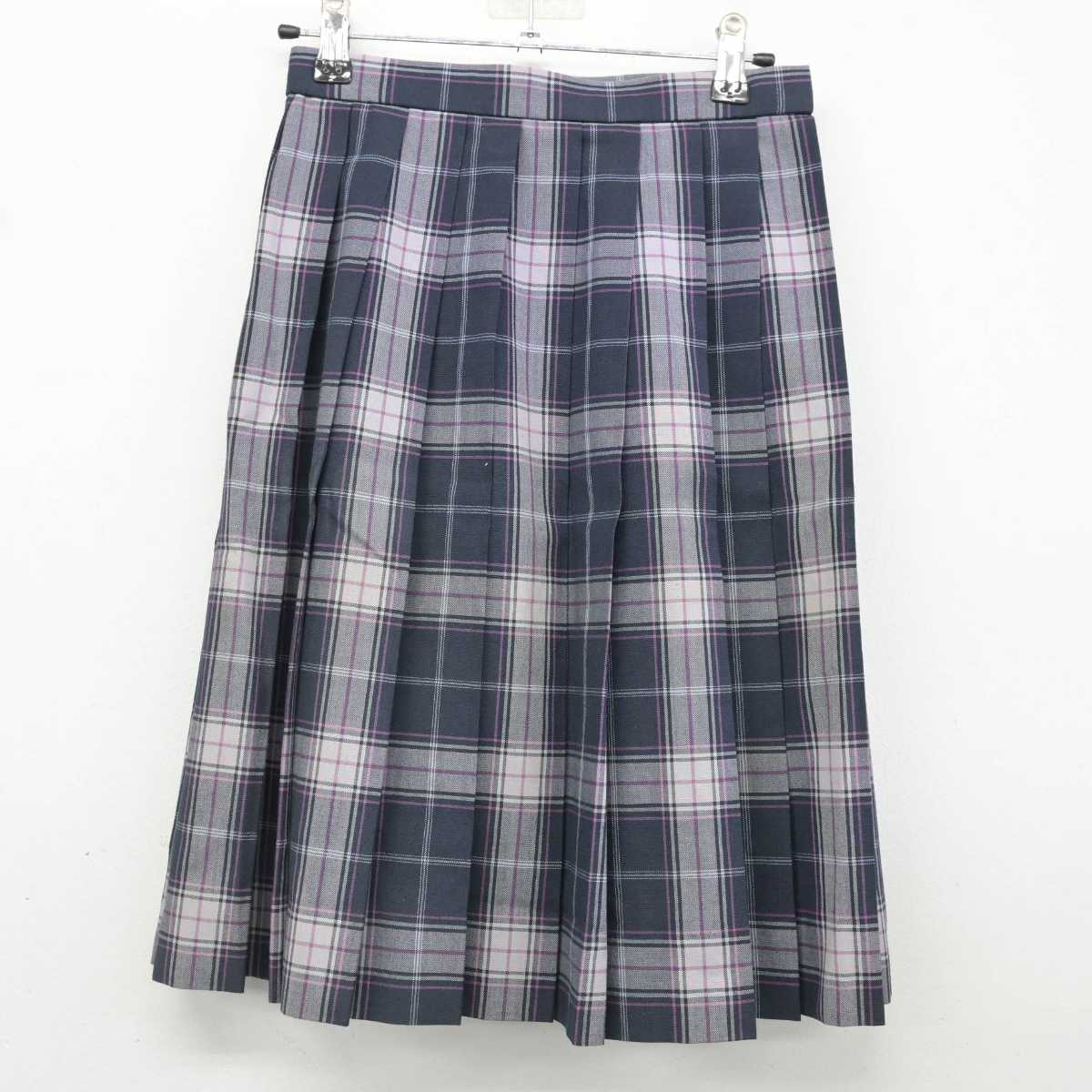 【中古】広島県 瀬戸内高等学校 女子制服 2点 (セーラー服・スカート) sf077120